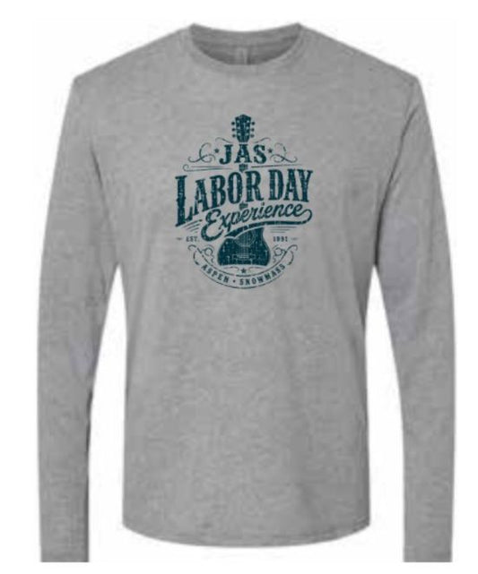 2026 Unisex Guitar Gray Long Sleeve