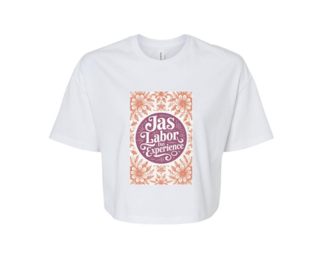 Women's Flower Crop Top